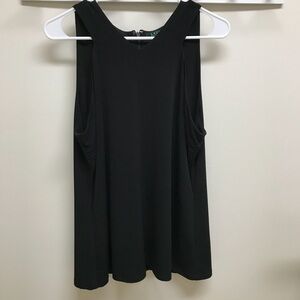 Lauren Ralph Lauren Sleeveless Top, Black, NWOT, Size XL